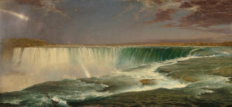 Frederic Edwin Church Niagara Falls (mk09 France oil painting art